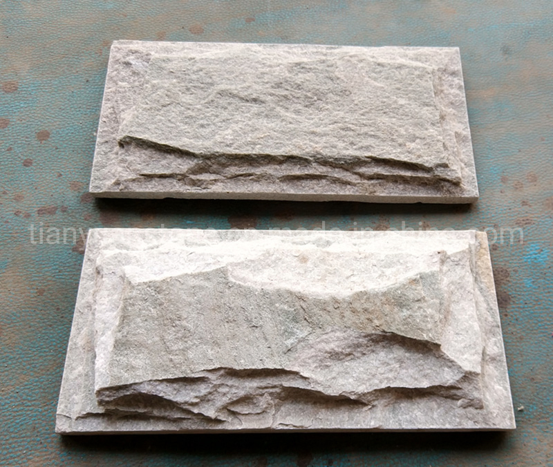 Slate Mushroom Tiles Stone Wall Facade Mushroom Stone