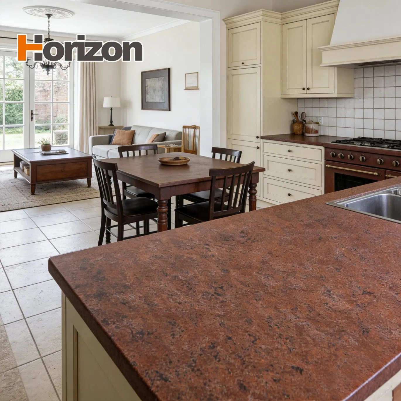 Quartz Countertop, Delivers Consistent Color and Pattern Across Full Slabs