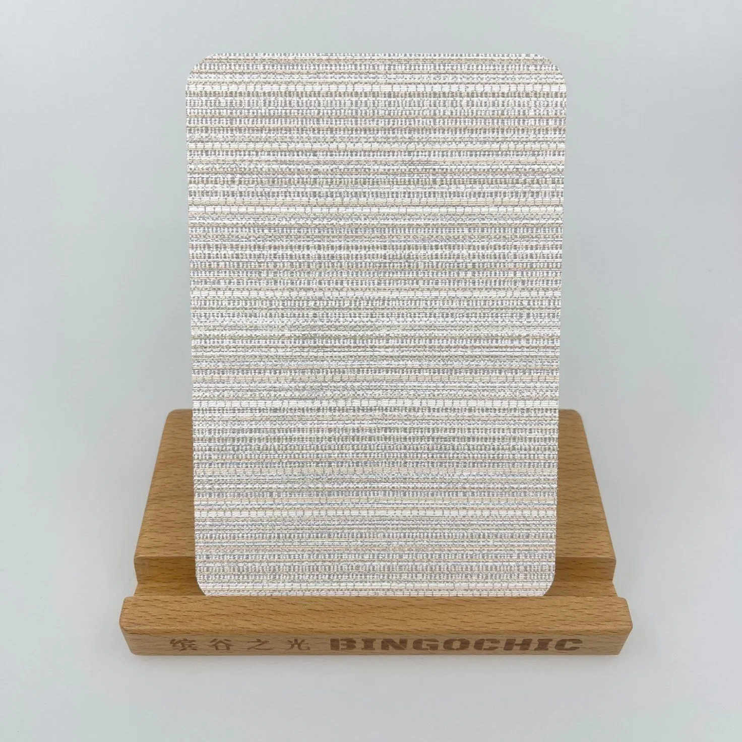 High Density Recon Poplar Engineered Wood Veneer Wall Panel