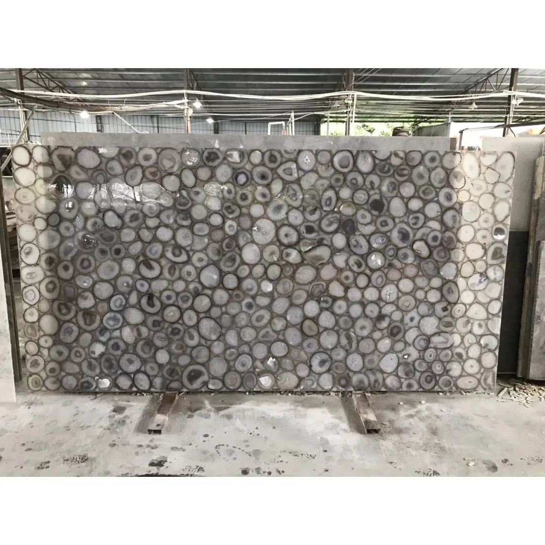 Luxury Marble Home Decor Floor Gemstone Agate Slabs Onyx Stone