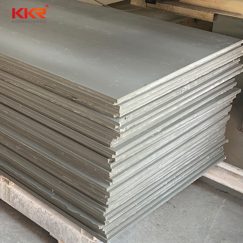 Artificial Stone White 100% Pure Acrylic Marble Pattern Countertop Solid Surface Slabs