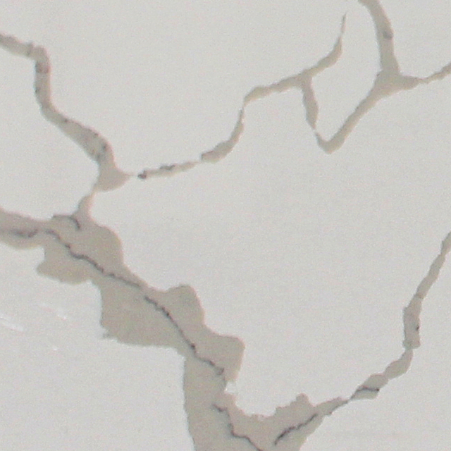 Hot Sale Artificial Quartz Stone Calacatta Countertop Pure White Slabs