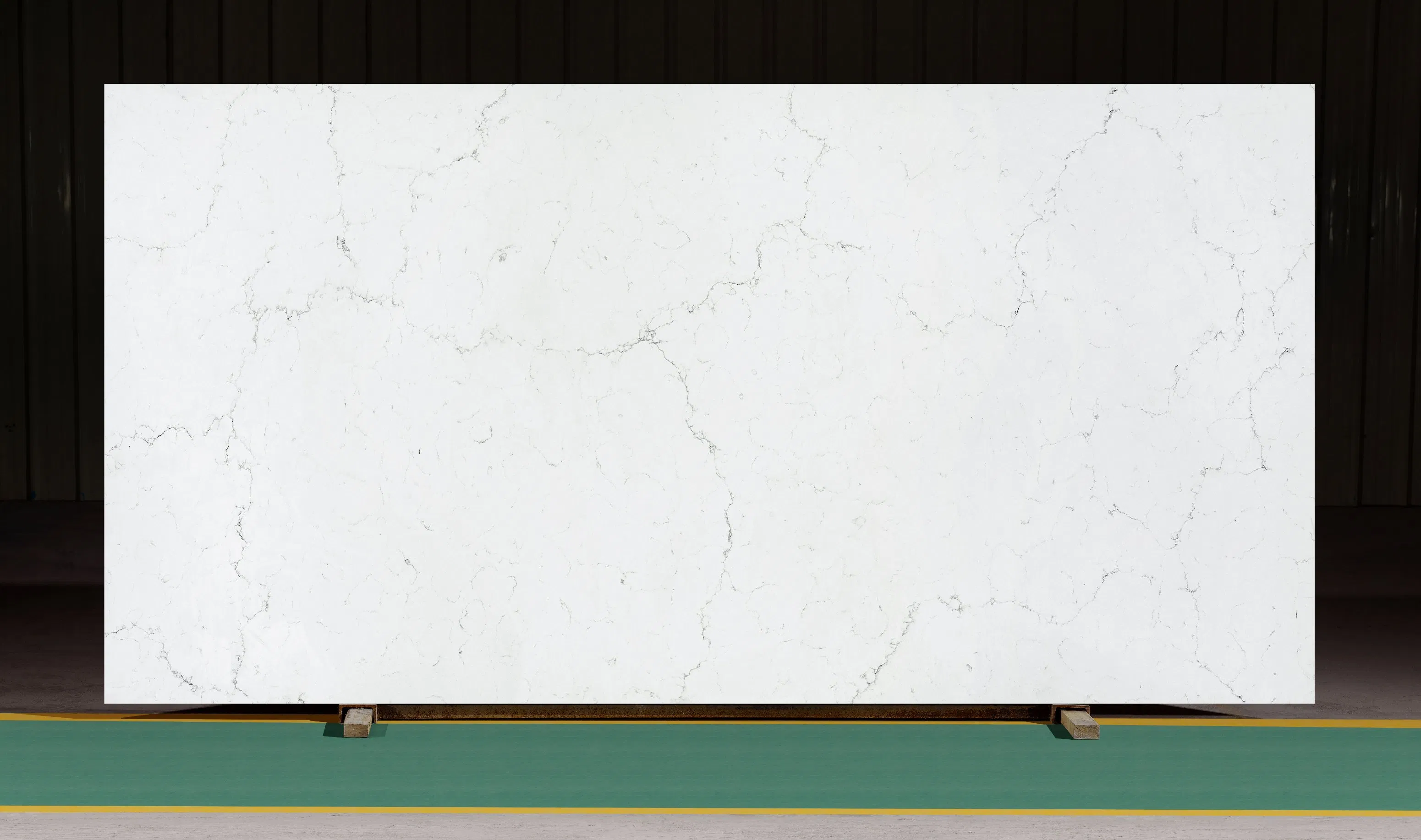 Best Design Calacatta Artificial Quartz Stone Kitchen Countertop Interior Decoration