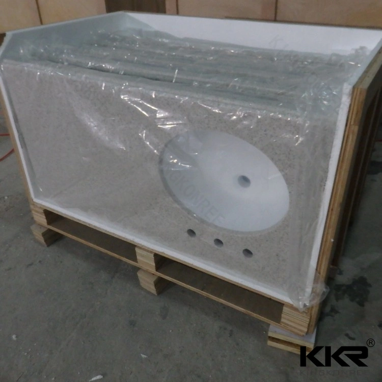 Custom Size Quartz Marble Stone Kitchen Countertops 60inch