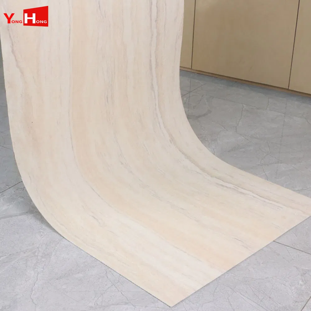 Exterior Wall Cladding Flexible Tiles Modern 3D Printed Travertine Soft Panel PU Faux Stone