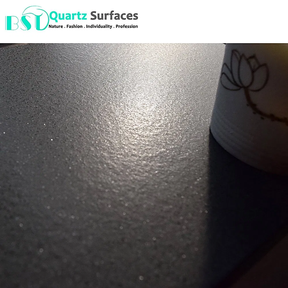 Matte Quartz Stone Rock Surfaces