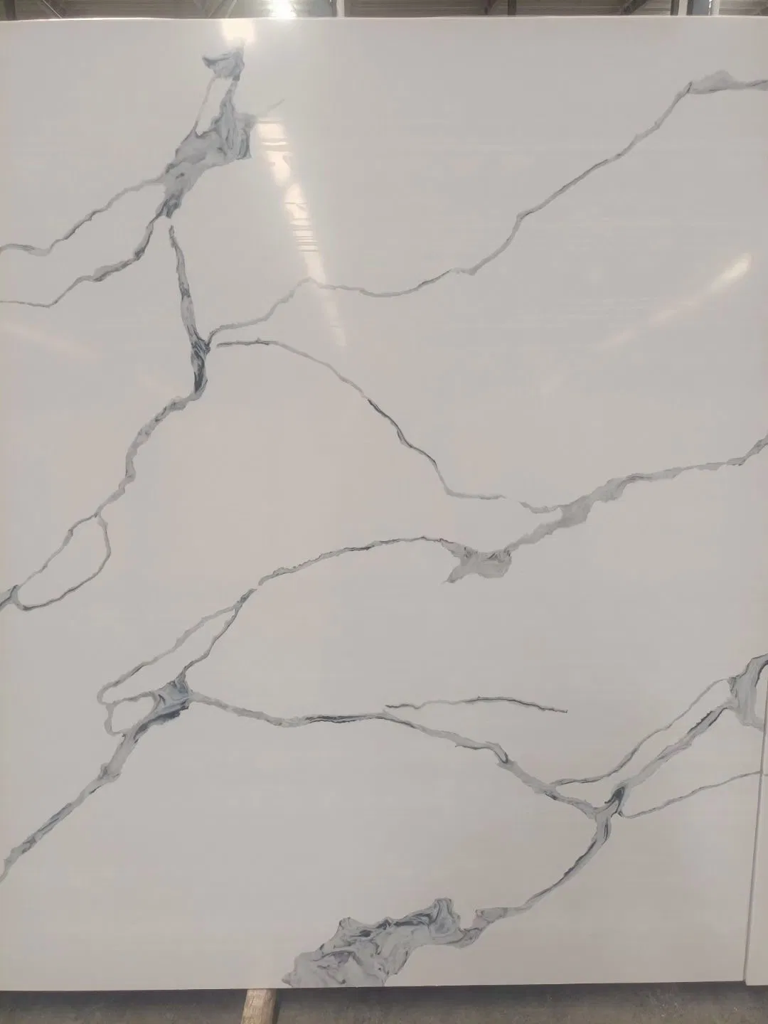 Quartz Stone Kitchen Top Building Material Home Decoration Kitchen Furniture Calacatta White
