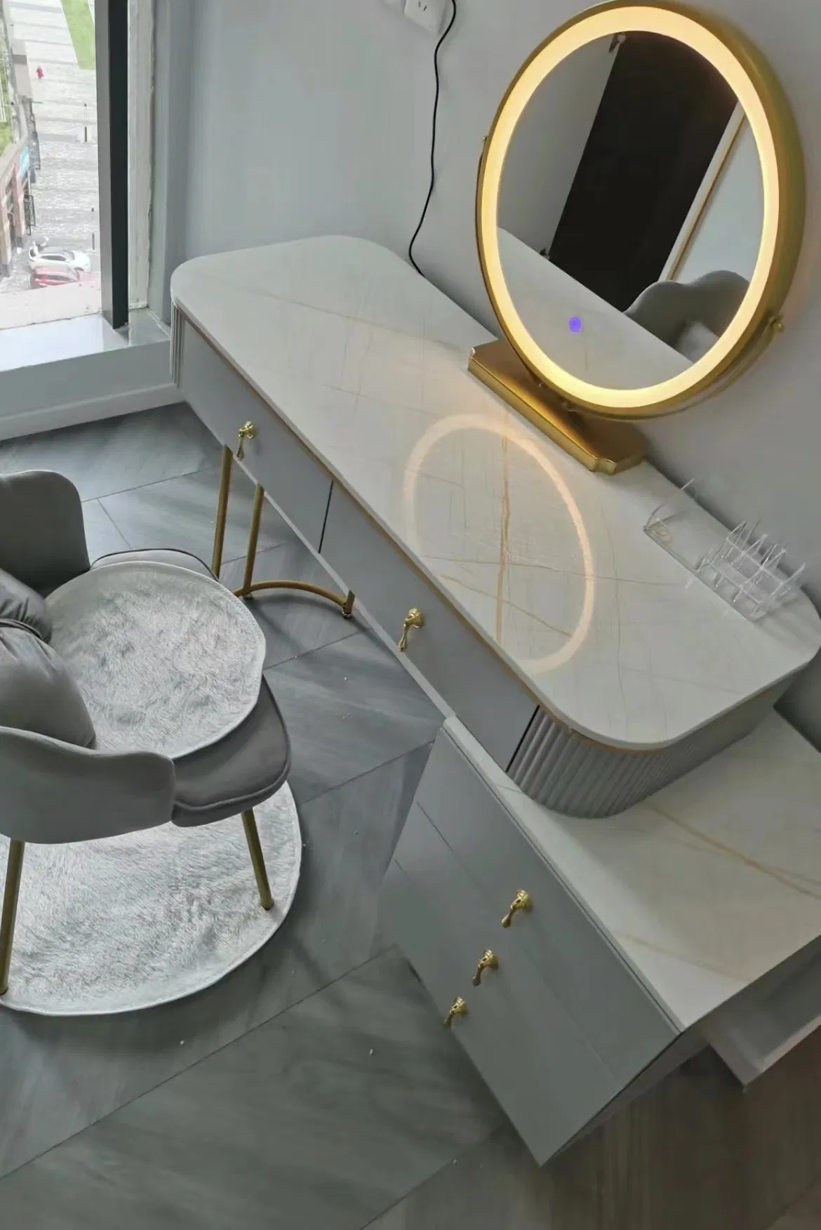 Luxurious Artificial Marble Vanity Top for Chic Bathrooms