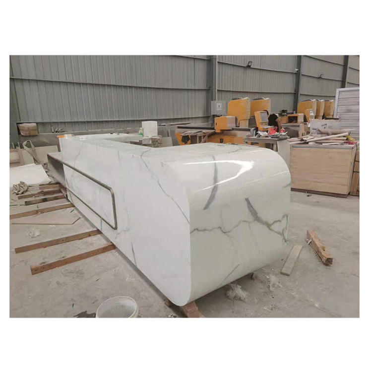 Cut to Size Chinese Kitchen Artificial Quartz Marble Granite Stone Worktop Countertop