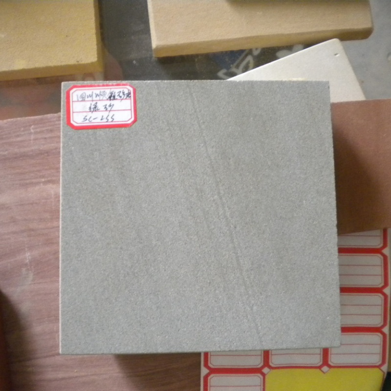 Natural Green Sandstone Honed for Paving