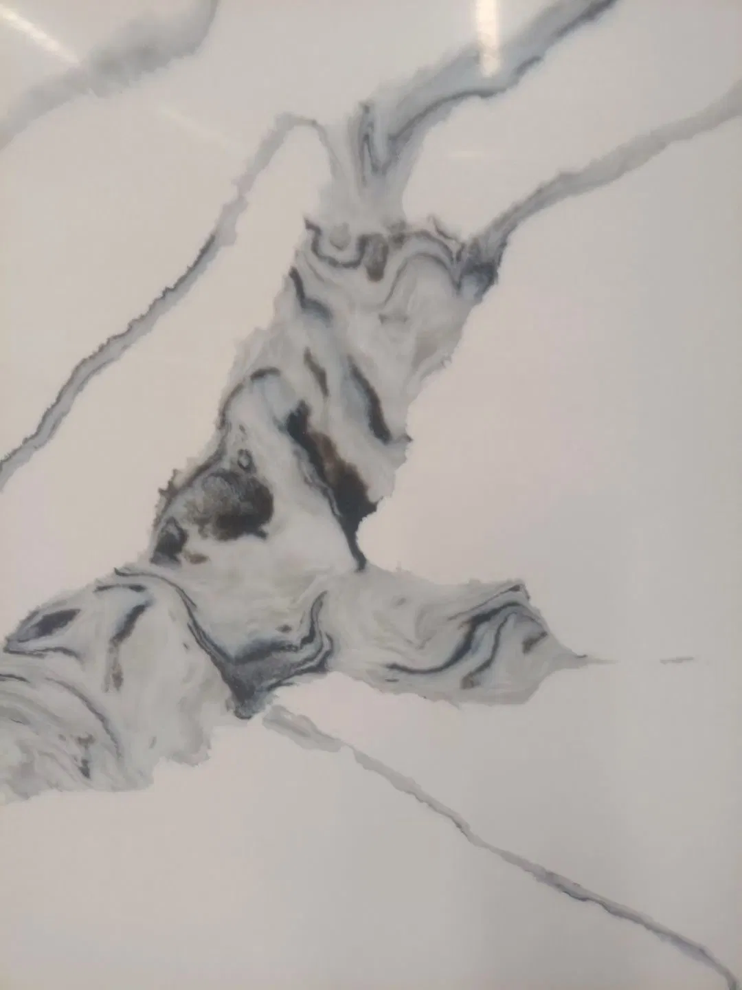 Quartz Stone Kitchen Top Building Material Home Decoration Kitchen Furniture Calacatta White