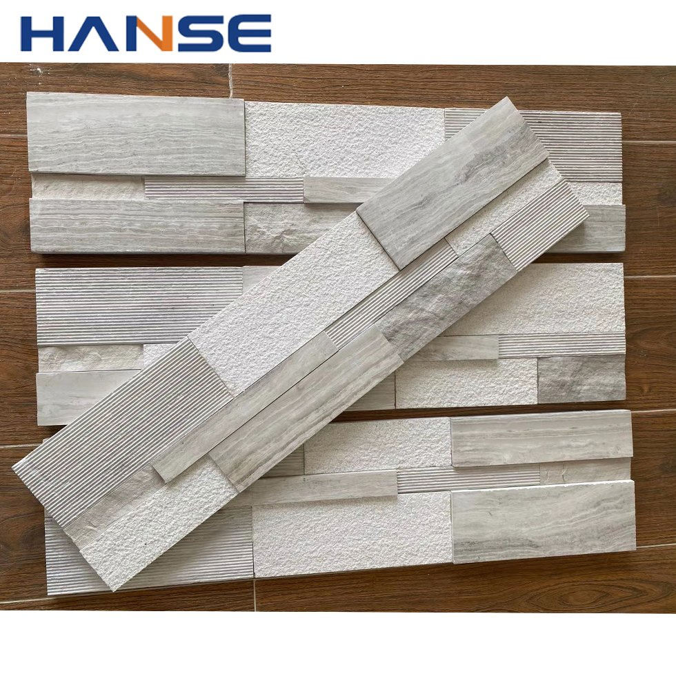 Good Price Limestone Stone Panels Gray Stone Veneer Wall Decoration Natural Slate Cultural Wall Cladding Stone Panels