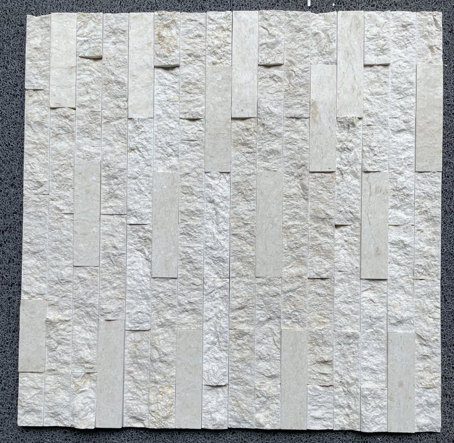 Natural stone veneer ledger panel split Beige Limestone Stacked Wall Stone for interior/outdoor/exterior bathroom/kitchen/lobby wall/background