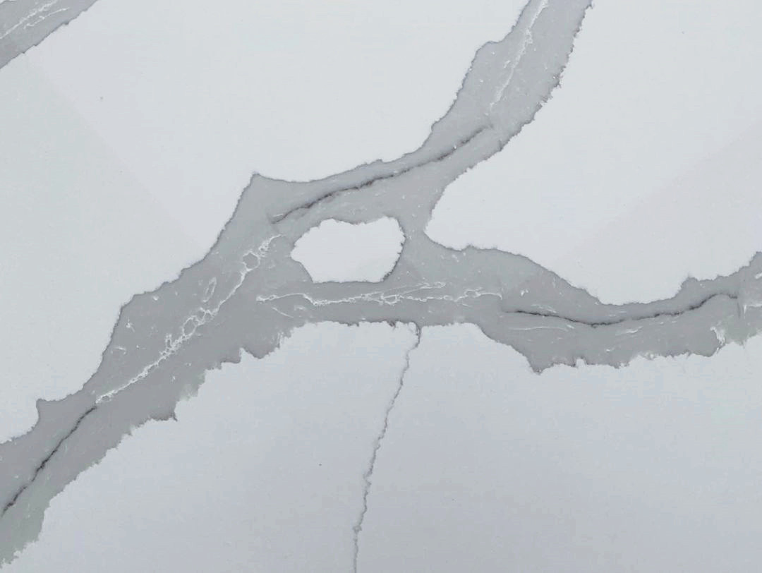 High Quality Artificial Quartz Slab White Calacatta Quartz Stone for Countertop