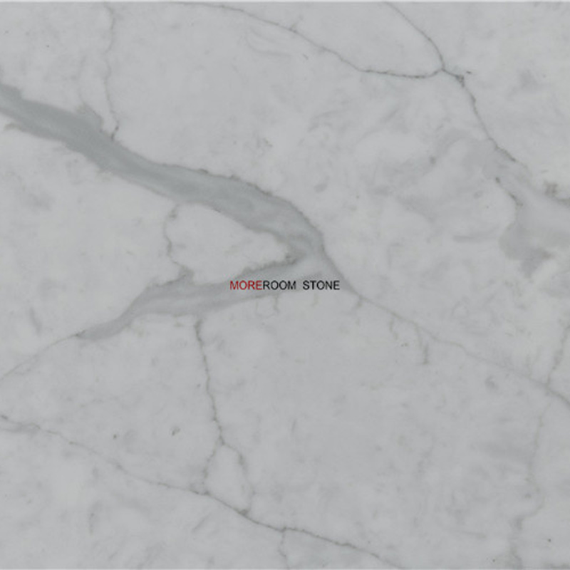 Sample Customization Calacatta Engineered Stone Marble Looking Quartz China Factory Price