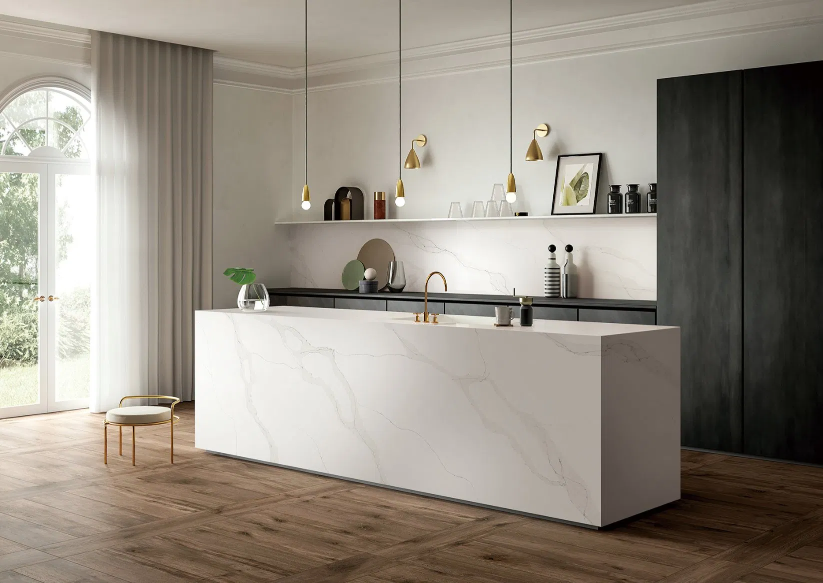 Chic Quartz Surface Designs for Elegant Home Renovations
