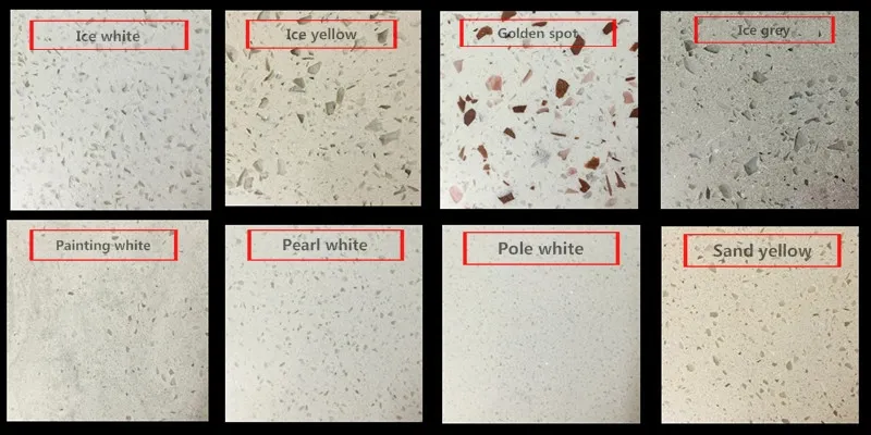 Quartz Color Samples