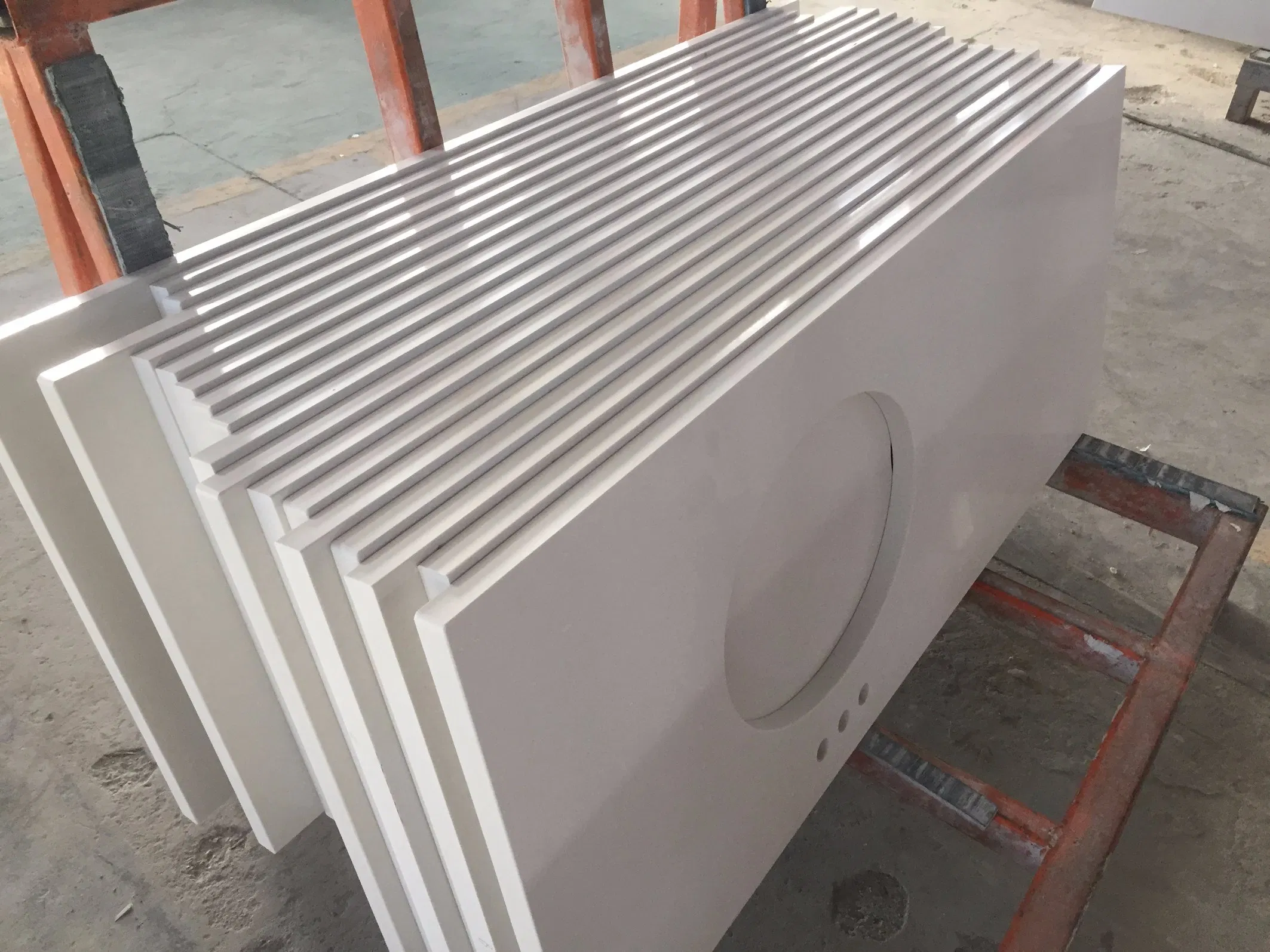 Hot Sale Marble Colors Artificial Quartz Stone Slabs for Countertop and Bathroom