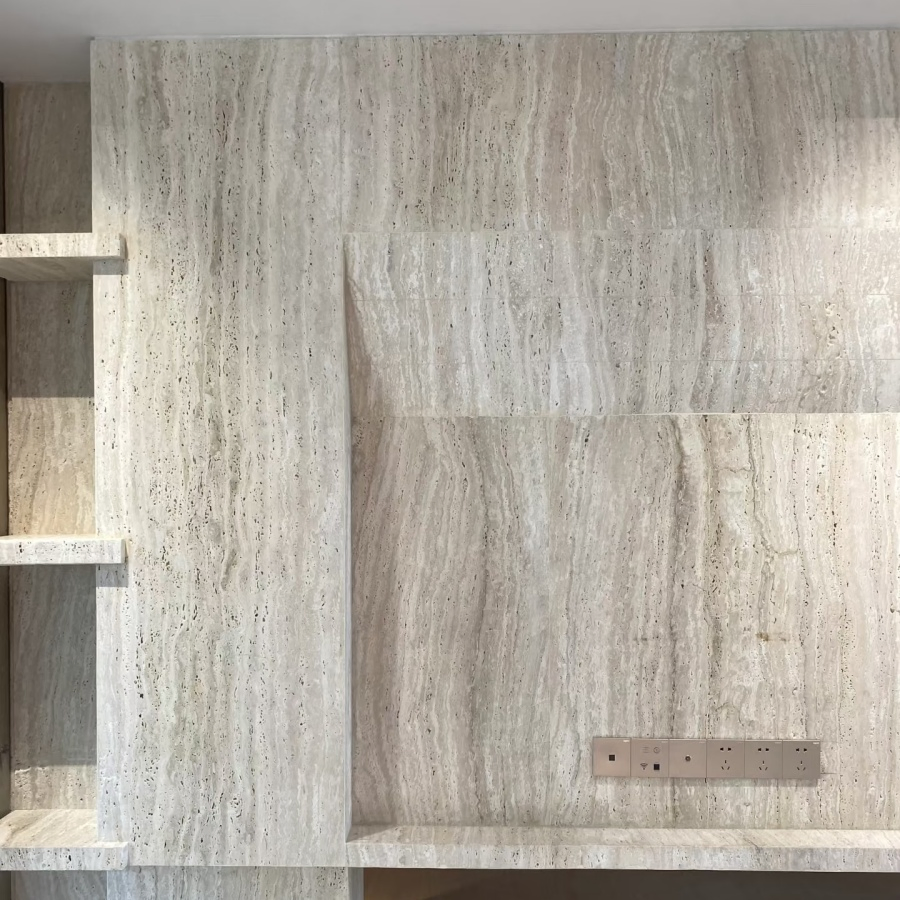 Wall Decor Artificial Travertine Stone Wholesale Outdoor Indoor Fireproof Foldable Soft Tiles High Quality