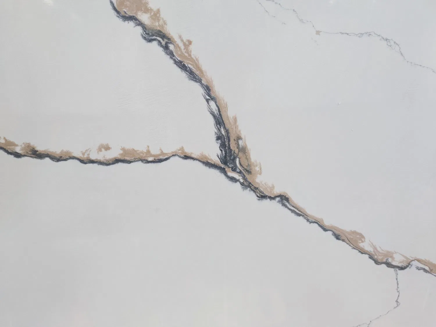 Hot Sale Artificial Quartz Stone Slab Used for Kitchen Countertops