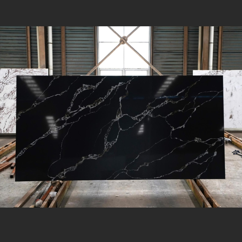 15-30mm Quartz Counter Top Artificial Stones Quartz Slab Vanity Tops Kitchen Countertop Pure White Quartz Slab