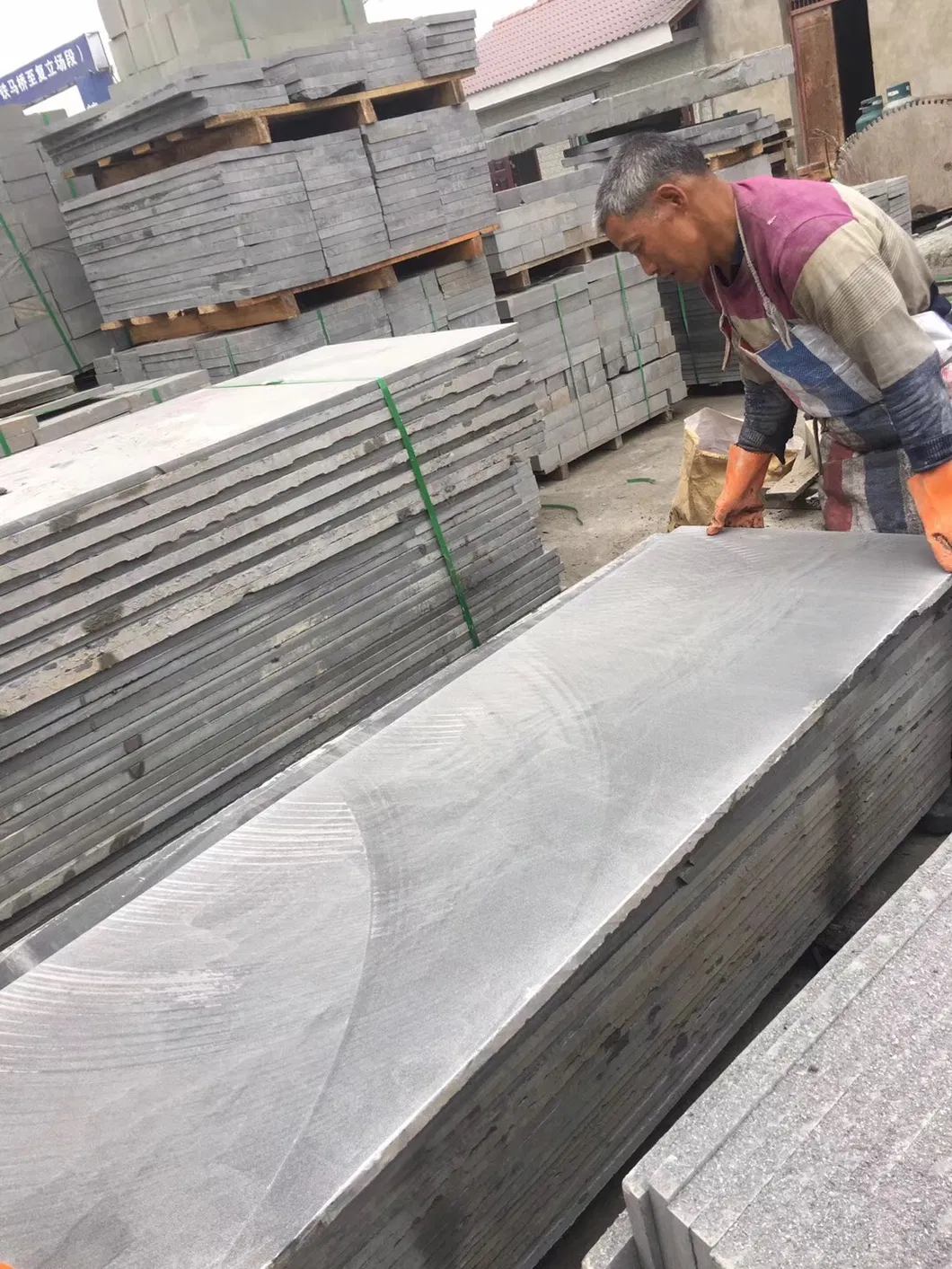 Dark Grey Sandstone Tile 5