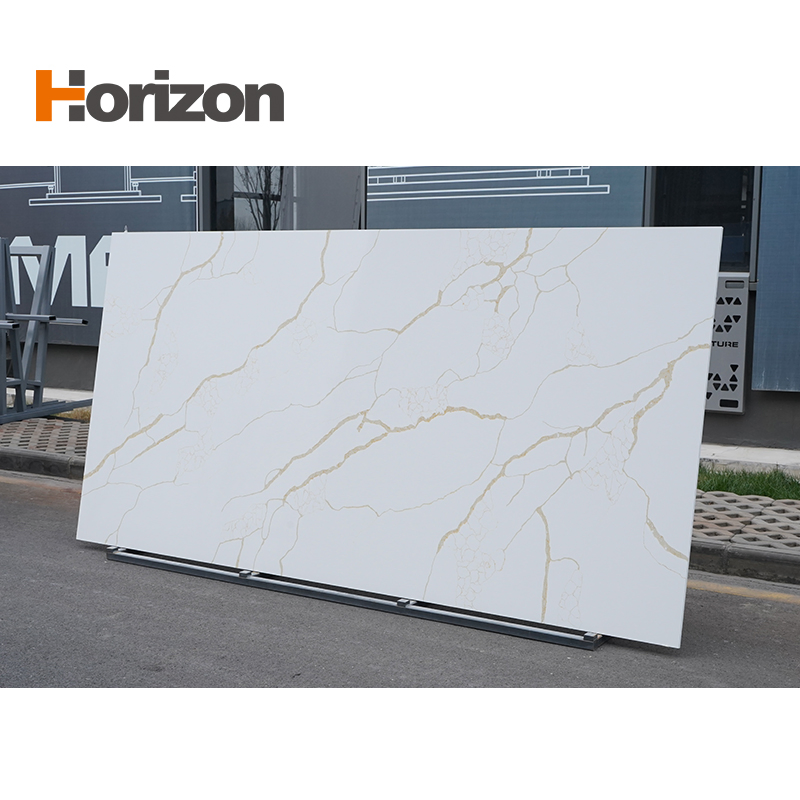 Bathroom Countertop Wash Basin Table Artificial Quartz Competitive Jade Quartz