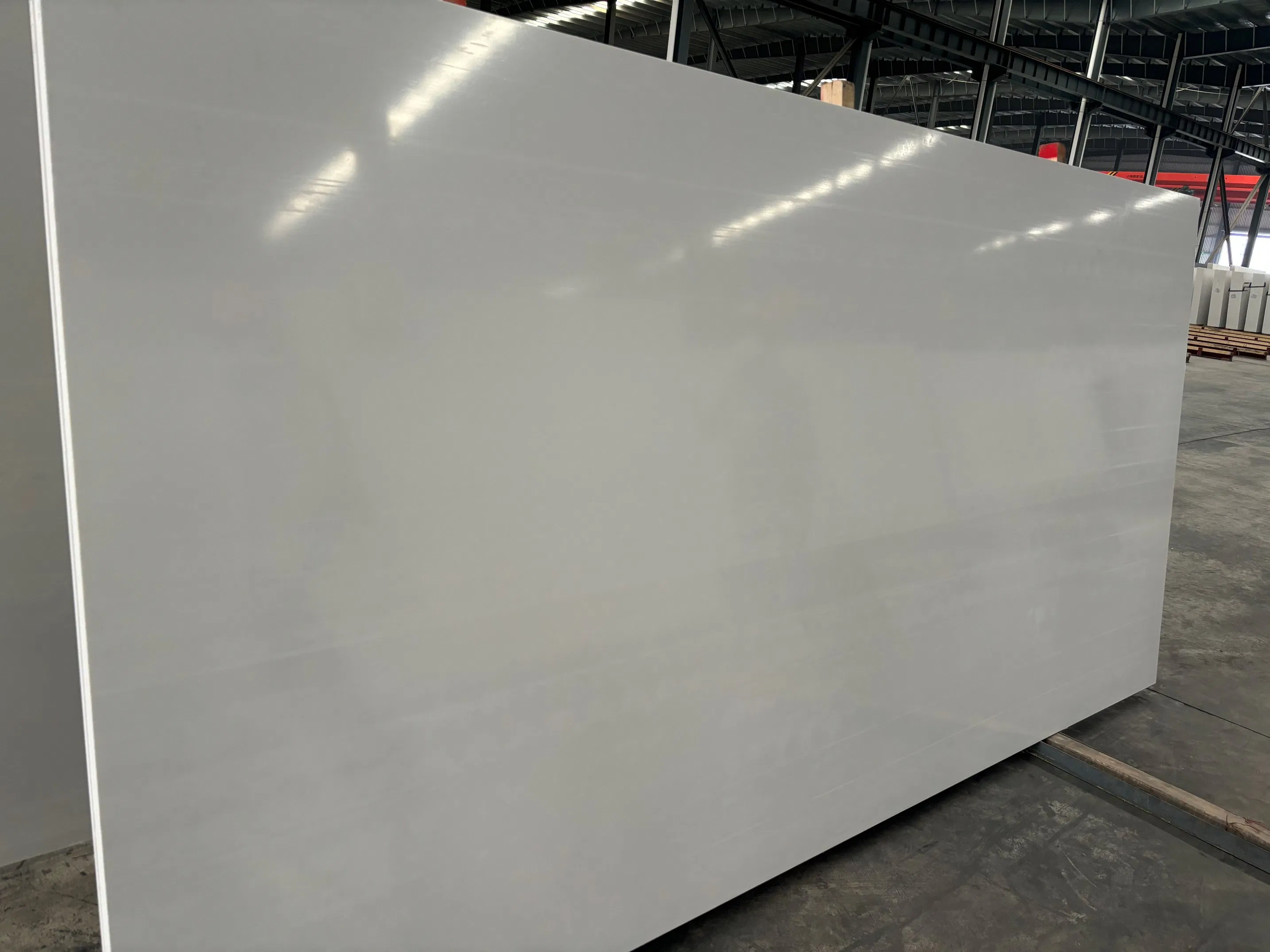 Artificial Pure White Quartz for Countertops/Floor Tiles/Big Slabs