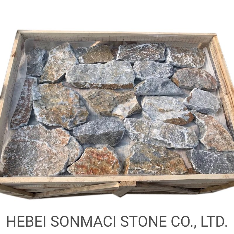 Natural Limestone Castle Wall Cladding Stone