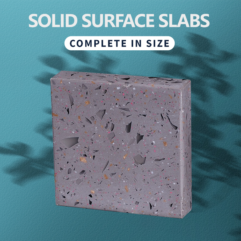 Popular Color Pattern Shower Wall Panel Acrylic Solid Surface Artificial Marble