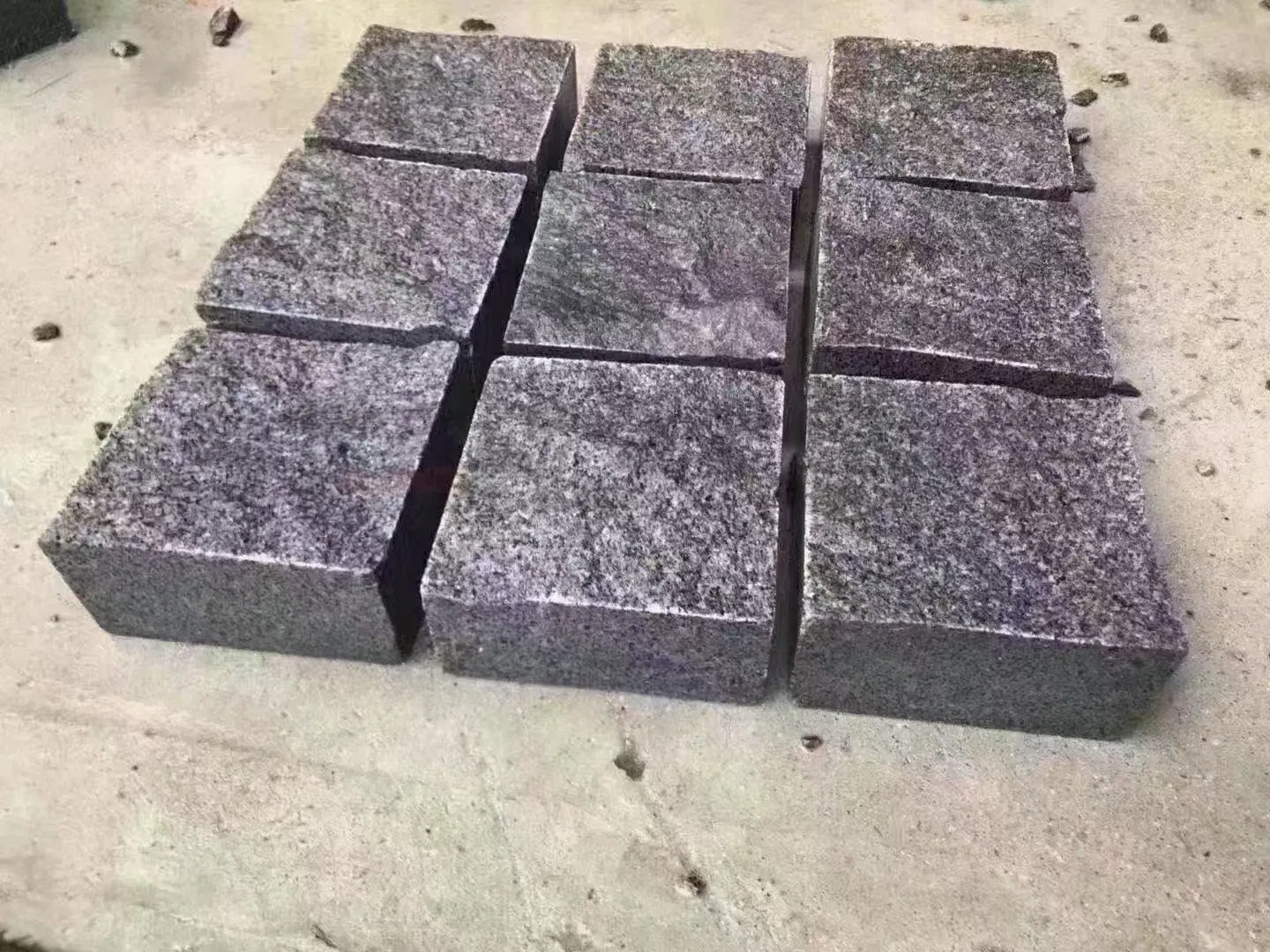Starstone Natural Granite Cobble/Cube/Cubic Paving Stone / Paver Stone for Construction Project