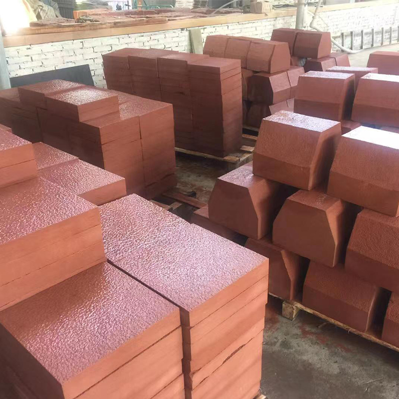 Natural Split/Flamed/Bush-Hammdered/Swan Cut China Red Sandstone for Project Exterior Wall Cladding