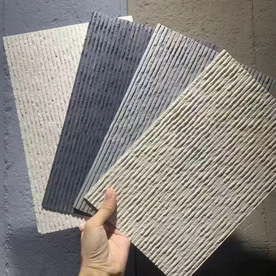 3D Travertine Stone Panel Flexible Veneer Mcm Sheet Use Soft Stone Tiles