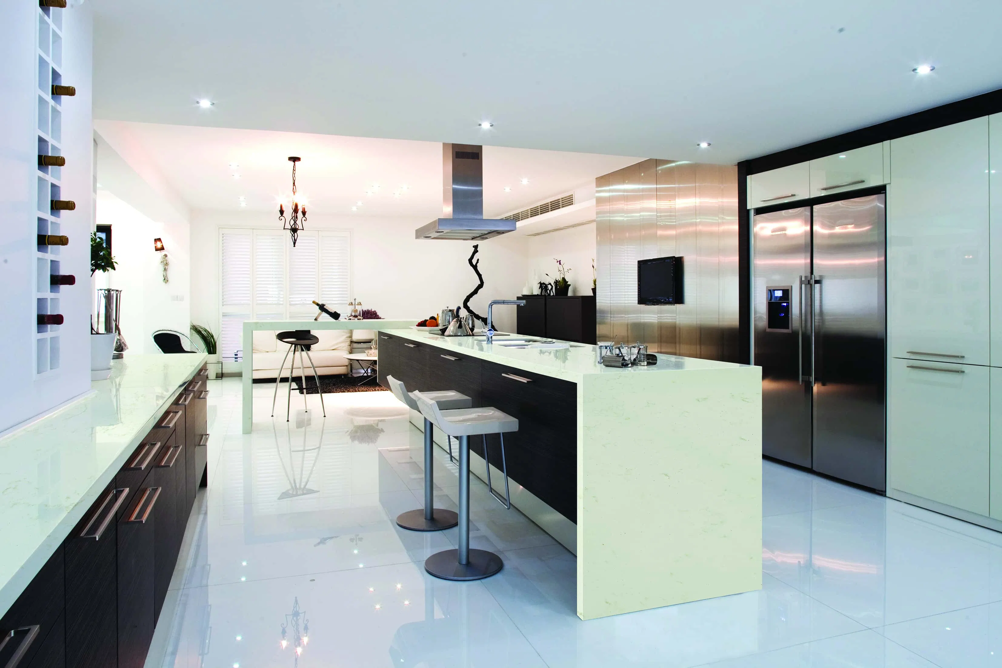 White Quartz Stone Countertop Sink Quartz Stone Crystal White Quartz Jade Slab