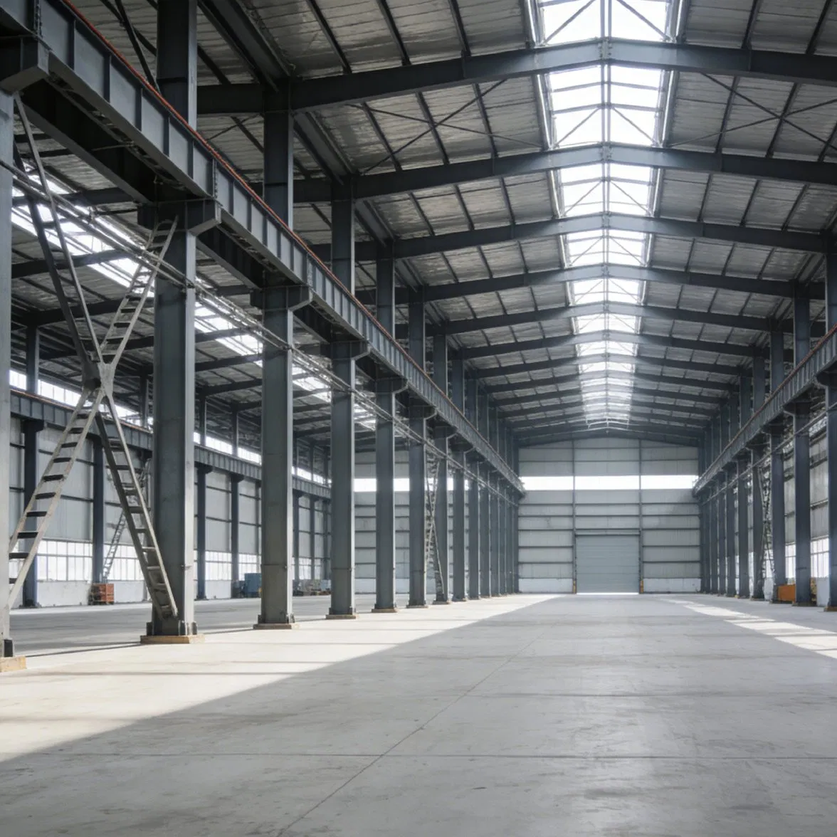 Prefabricated Steel Structure Construction Product for Custom Industrial Warehouse Workshop Metal Frame Building