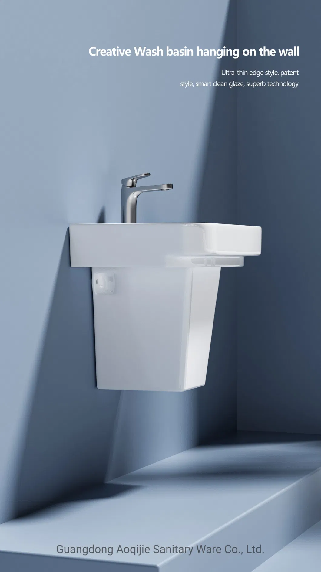 Half Pedestal Basin View 2