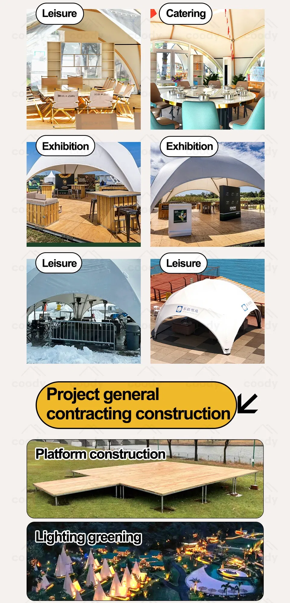 Square Dome Tent View 7