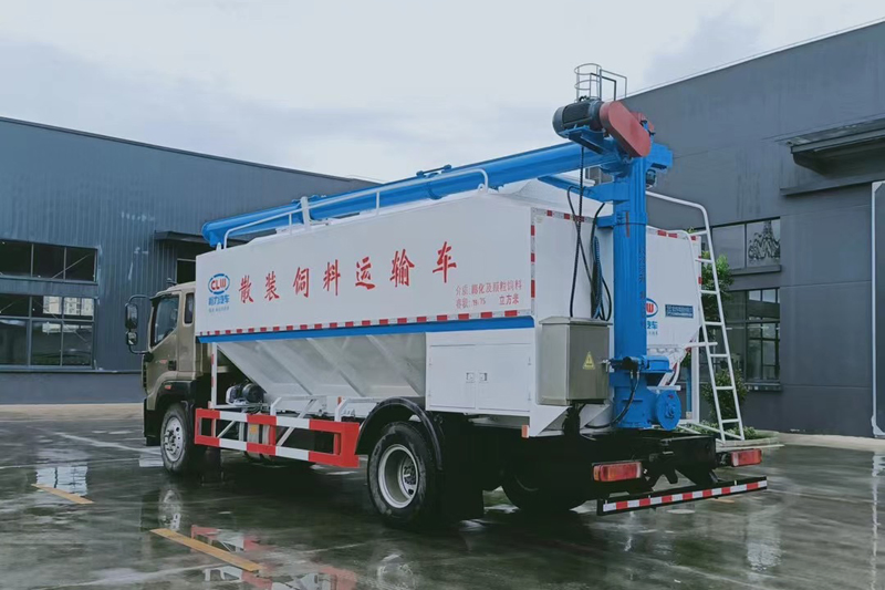 Foton Ollin Bulk Feed Transport Truck China Commercial Feed Hauling Vehicle