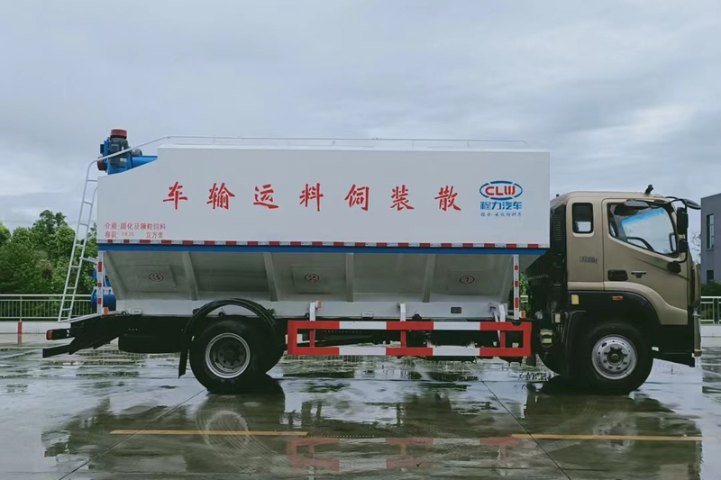 Foton Ollin Bulk Feed Transport Truck China Commercial Feed Hauling Vehicle