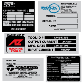 New Product Listing Metal Tags Custom Engraved Logo Printing ID Name Metal Plate Nameplate