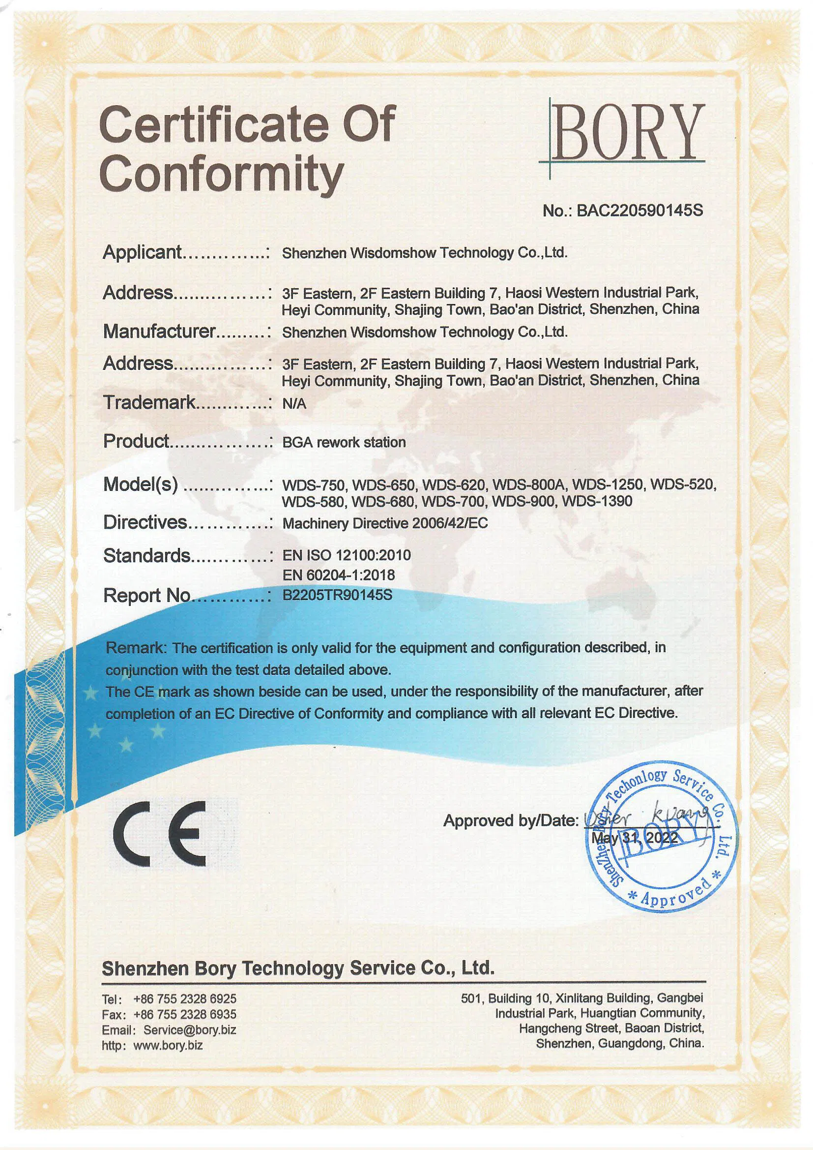 CE Certification