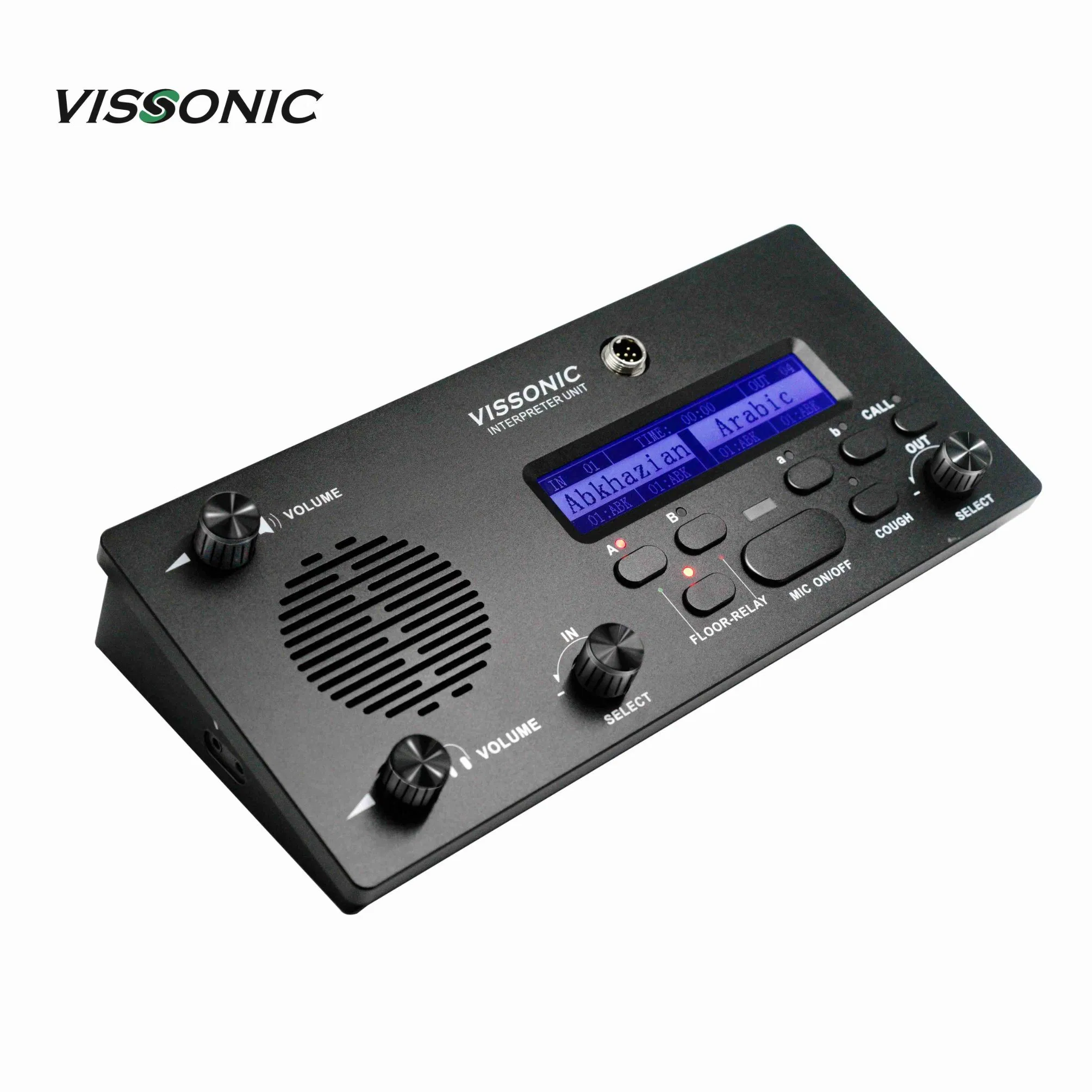 Conference Room Solution 64 Channels Interpreter Desk Translation Unit