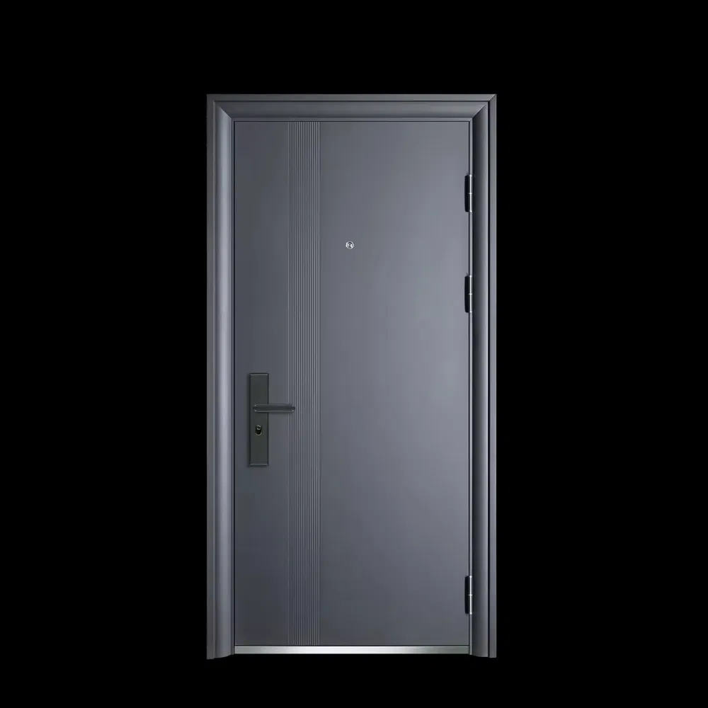 Traditional Design Single Apartment House Entrance Security Door for Home