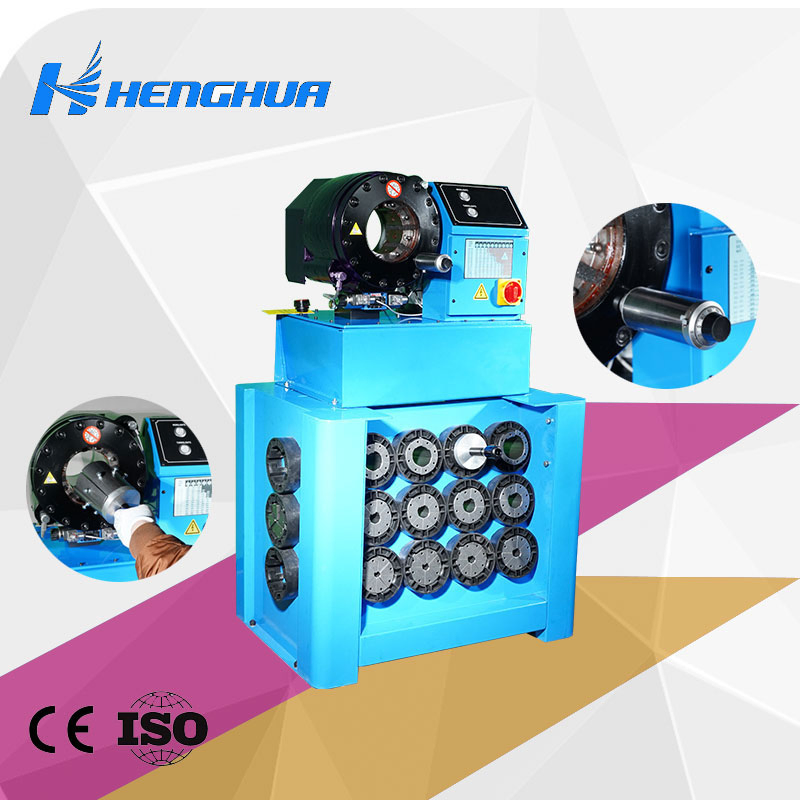 6 Core Patents Finn Power P52 Automatic Hydraulic Hose Crimping Machine Hydraulic Hose Crimper 2 Manual Press Brake Hose Pipe Manufacturing Making Clamp Machine