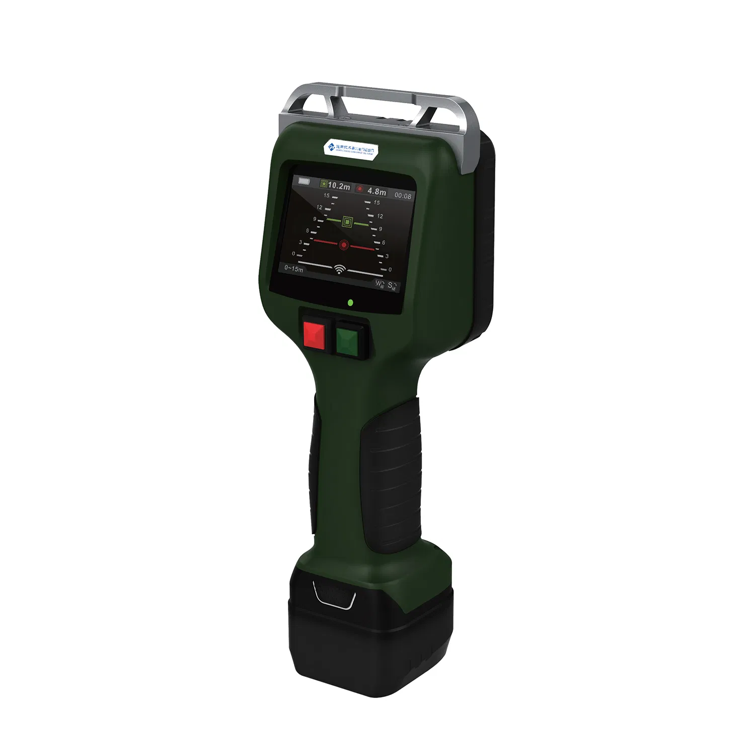 Cem100 Tactical Handheld Radar 37cm Concrete Penetration with Covert Haptic Alerts