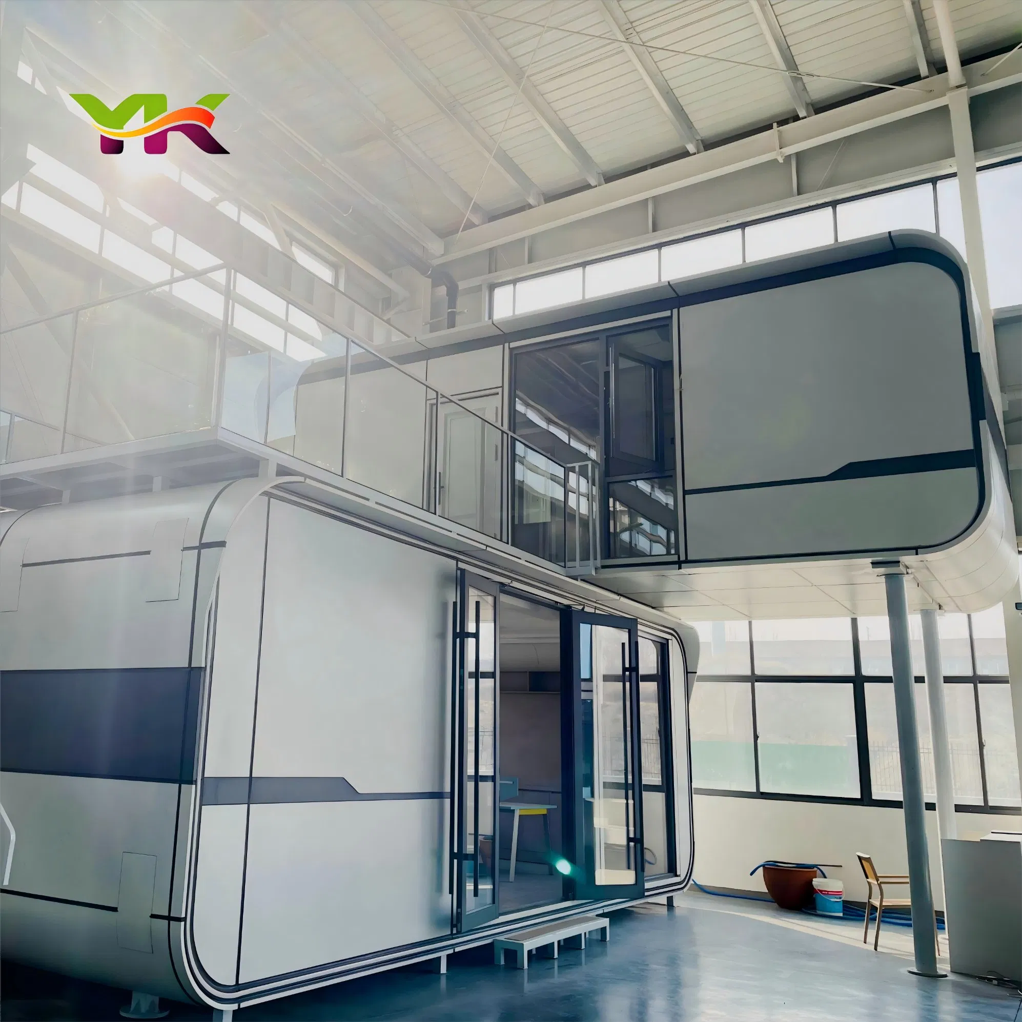 Camping Prefabricated Space Capsule House Price Cabin Tiny Outdoor Steel Prefab Tourism Mobile Mini Tiny Container Apple Pod Home Portable Cabinet for Sale