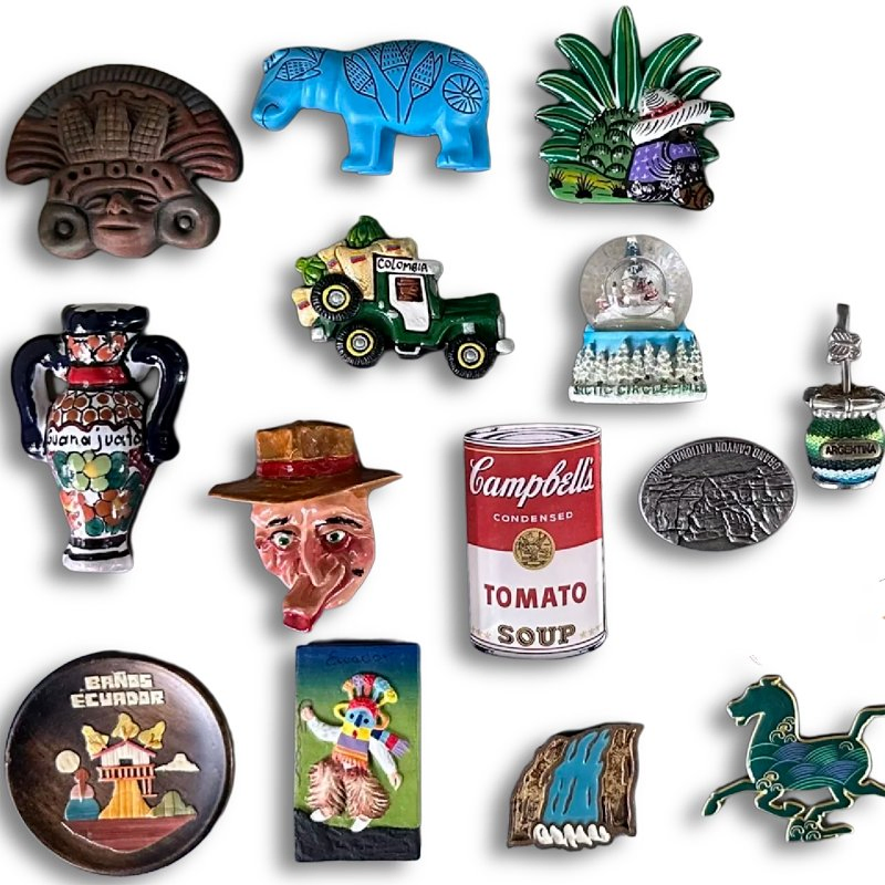 Custom 3D Metal Wood PVC Fridge Magnet Sticker Tourism Souvenir Gifts