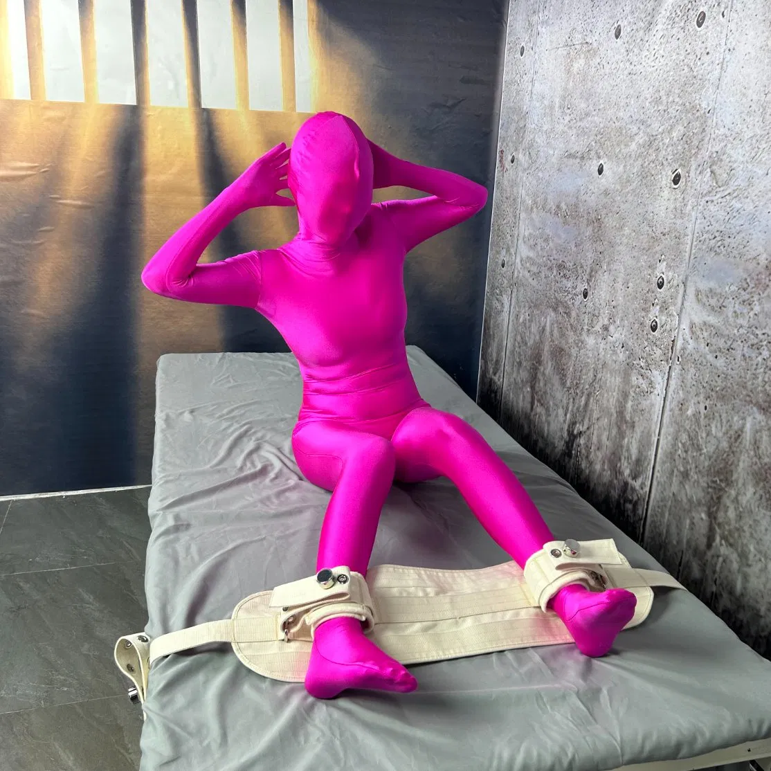 Ankle Cuffs Belt Magnetic Locking Belt Bed Restraints Bondage Bdsm Sexual Kits Master Submissive Adult Game