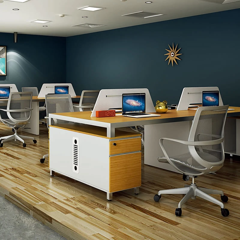 Hot Sale Promotion Contract Melamine Staff Workstation (VOGUE-S-05-1X4)