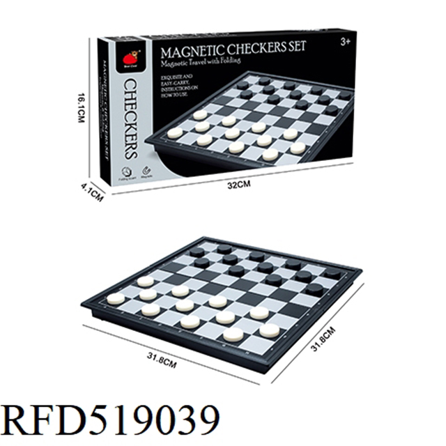 Magnetic Chess Board Game Set Folding Board Travel International Chess Set